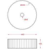 Товар: Раковина Artceram Millerighe 44 OSL010 17 00 Черная матовая - фото 3 Раковина Artceram Millerighe 44 OSL010 17 00 Черная матовая — фото 3, Раковины