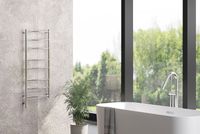 Электрический полотенцесушитель Сунержа Галант 3.0 1000x400 L 00-5800-1040 Хром — фото 2, Электрические полотенцесушители