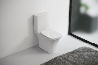 Унитаз компакт Laguraty 1215А с бачком и сиденьем Микролифт — фото 6, Унитазы