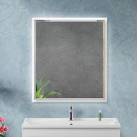 Зеркало CEZARES CZR-SPC-INT-800-900-LED-TCH-WARM-BL — фото 7, Зеркала в ванную комнату