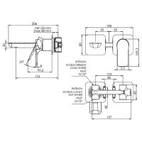 Товар: Смеситель для раковины Remer Infinity I15PBG Золото матовое - фото 2 Смеситель для раковины Remer Infinity I15PBG Золото матовое — фото 2, Смесители для раковины
