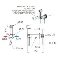 Товар: Гигиенический душ со смесителем Remer Minimal N64EUM Хром - фото 2 Гигиенический душ со смесителем Remer Minimal N64EUM Хром — фото 2, Гигиенические души