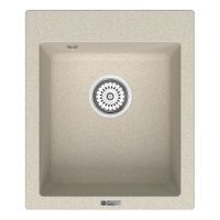 Мойка кухонная Point Динара 42 PN3004BG, светло-бежевый — фото 1, Кухонные мойки