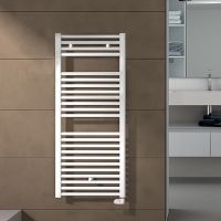 Электрический полотенцесушитель Irsap Ares 580x1118 EIM058K01IR01NNN Белый — фото 1, Электрические полотенцесушители