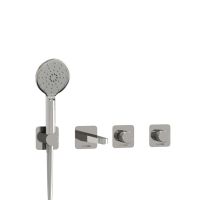 A4651.293.295.271.087.127 Встраиваемый комплект для ванны с лейкой и изливом — фото 4, Смесители