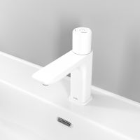 Смеситель для раковины Iddis Slide SLIWTBTi01 Белый матовый — фото 7, Смесители для раковины