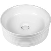 Раковина-чаша Bond Circle 41 S60-410 Белый глянец — фото 2, Раковины накладные