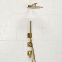 A2151.277.183.208.280.197.281  Встраиваемый комплект для душа с верхней душевой насадкой и лейкой — фото 2, Встраиваемые душевые комплекты