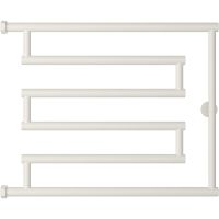 Водяной полотенцесушитель Сунержа High-Tech+ L 500x650 30-4052-5065 Белый матовый — фото 1, Водяные полотенцесушители