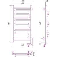Товар: Электрический полотенцесушитель Сунержа Элегия 2.0 800x400 R 00-5219-8040 Хром - фото 8 Электрический полотенцесушитель Сунержа Элегия 2.0 800x400 R 00-5219-8040 Хром — фото 8, Электрические полотенцесушители