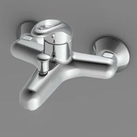 Смеситель для ванны Dorff Comfort D8010000 Хром — фото 2, Смеситель для ванны