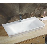 Товар: Раковина CeramaLux 60 NY J851 - 60 Белая - фото 2 Раковина CeramaLux 60 NY J851 - 60 Белая — фото 2, Раковины