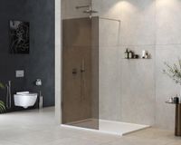 Душевая перегородка CEZARES LIBERTA-L-1-100-120-BR-Cr — фото 1, Душевые перегородки