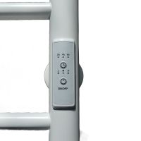 Электрический полотенцесушитель Comfysan Аврора EC-6 70x40 016166 Белый матовый — фото 3, Электрические полотенцесушители