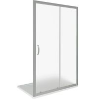 Товар: Душевая дверь Good Door Infinity WTW-140-G-CH 140 профиль Хром стекло Грейп - фото 1 Душевая дверь Good Door Infinity WTW-140-G-CH 140 профиль Хром стекло Грейп — фото 1, Раздвижные душевые двери