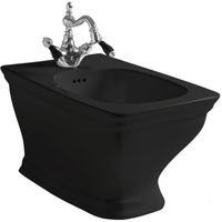 Биде Artceram Civitas CIB001 03 00 подвесное Черное — фото 1, Биде