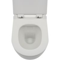 Унитаз AQUAme AQM2006 подвесной Белый глянец с сиденьем Микролифт — фото 3, Подвесные унитазы