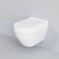 Товар: Унитаз Ambassador Nord 133T20001-132T20001 подвесной Белый глянцевый с сиденьем Микролифт - фото 9 Унитаз Ambassador Nord 133T20001-132T20001 подвесной Белый глянцевый с сиденьем Микролифт — фото 9, Подвесные унитазы