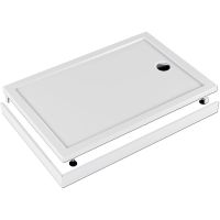 Акриловый поддон для душа Melodia della vita Square 120x80 MTYSQ12080Wt Белый — фото 6, Акриловые душевые поддоны