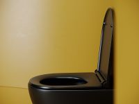 Унитаз Ceramicanova Vogue CN4008TMB подвесной Черный матовый с сиденьем Микролифт — фото 5, Подвесные унитазы