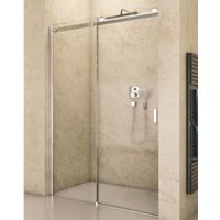 Душевая дверь в нишу Riho Baltic 159 G002003120 (GE0070500) профиль Хром стекло прозрачное — фото 1, Раздвижные душевые двери