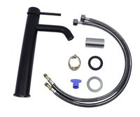 Смеситель для раковины Bronze de Luxe Scandi 1452B Черный матовый — фото 3, Смесители для раковины