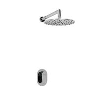 A12030 Встраиваемый комплект для душа с верхней душевой насадкой — фото 2, Встраиваемые душевые комплекты