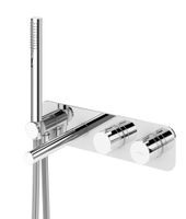 Встраиваемый термостатический смеситель для ванны и душа однорычажный CEZARES CZR-B-VDM1-T-01 — фото 1, Смеситель для ванны