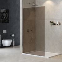 Душевая перегородка универсальная LIBERTA-L-1-TB-120-BR-Cr — фото 1, Душевые перегородки