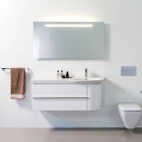 Товар: Раковина Laufen Palace New 120 R 8.1670.5.000.104.1 Белая - фото 2 Раковина Laufen Palace New 120 R 8.1670.5.000.104.1 Белая — фото 2, Раковины