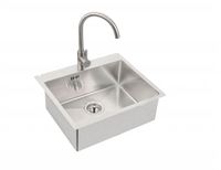 Товар: Мойка для кухни QUARTO 10 BRS-90 550x480 в комплекте с сифоном 1130551, - фото 2 Мойка для кухни QUARTO 10 BRS-90 550x480 в комплекте с сифоном 1130551, — фото 2, Кухонные мойки