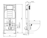 Товар: Инсталляция для подвесного унитаза Aquatek Promo 47 INS-0000013 - фото 2 Инсталляция для подвесного унитаза Aquatek Promo 47 INS-0000013 — фото 2, Инсталляции для унитазов