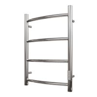 Полотенцесушитель электрический Point Афина PN04856 П4 500x600 диммер справа, хром — фото 3, Электрические полотенцесушители