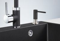 Granula-018 D, ЧЁРНЫЙ, ДОЗАТОР КУХОННЫЙ — фото 1, Дозаторы для кухонных моек