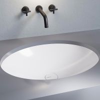 Раковина Salini Marea 11 55 1802211M Белая матовая — фото 1, Раковины встраиваемые снизу