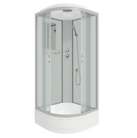 Душевая кабина Niagara Classic NG-3302-14 (100х100х215) средний поддон(26см),стекло матовое,4 места — фото 1, Душевые кабины