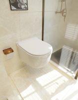 Унитаз AQUAme AQM2006 подвесной Белый глянец с сиденьем Микролифт — фото 4, Подвесные унитазы