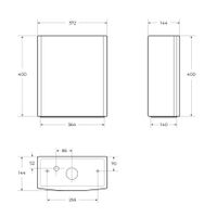 Товар: Унитаз-компакт безободковый CEZARES GIUBILEO CZR-165-CPR/CZR-6045-SC - фото 12 Унитаз-компакт безободковый CEZARES GIUBILEO CZR-165-CPR/CZR-6045-SC — фото 12, Напольные унитазы