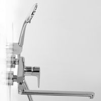 Vils 5602L Смеситель для ванны с длинным изливом — фото 4, Смеситель для ванны