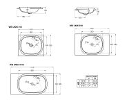 Раковина Roca Beyond 81 3270BB000 Белая — фото 2, Раковины встраиваемые сверху