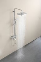 Душевая система Raglo R22.26 с термостатом Хром — фото 3, Душевые стойки