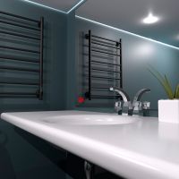 Электрический полотенцесушитель Маргроид Вид 10 800x500 10-8050-1049-9005R правый Черный матовый — фото 4, Электрические полотенцесушители