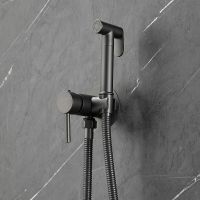 Гигиенический душ со смесителем Boch Mann Braies GR CK-P07GR BM10411 Серый матовый — фото 1, Гигиенические души