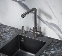 Товар: Смеситель для кухни Milacio Ultra MCU.553.GM Вороненая сталь - фото 7 Смеситель для кухни Milacio Ultra MCU.553.GM Вороненая сталь — фото 7, Смесители для кухни