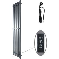 Электрический полотенцесушитель Маргроид Inaro профильный 1200x210 Inaro-12018-1081-7024 Графитовый  — фото 1, Электрические полотенцесушители