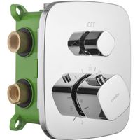 Товар: Смеситель для душа Swedbe Platta 9031 с термостатом Хром - фото 4 Смеситель для душа Swedbe Platta 9031 с термостатом Хром — фото 4, Смеситель для душа