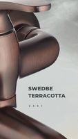 Смеситель для ванны Swedbe Terracotta 2551 Терракота — фото 3, Смеситель для ванны