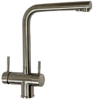 Смеситель для кухни Haiba HB70304-1 Нержавеющая сталь — фото 4, Смесители для кухни