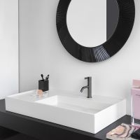 Раковина Laufen Kartell 90 8.1033.9.000.111.1 Белая — фото 3, Раковины накладные