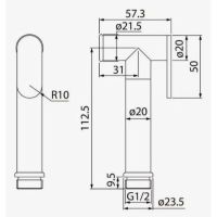 Гигиенический душ Raglo R460.03 Хром — фото 2, Гигиенические души